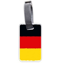 German Flag, Banner Deutschland, Watercolor Painting Art Luggage Tags (one Side) 