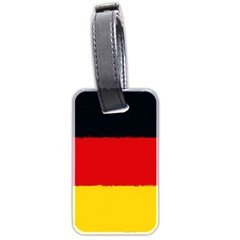 German flag, banner Deutschland, watercolor painting art Luggage Tags (Two Sides)