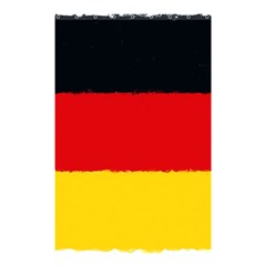 German Flag, Banner Deutschland, Watercolor Painting Art Shower Curtain 48  X 72  (small)  by picsaspassion