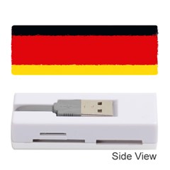 German flag, banner Deutschland, watercolor painting art Memory Card Reader (Stick) 