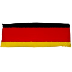 German flag, banner Deutschland, watercolor painting art Body Pillow Case (Dakimakura)