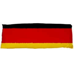 German Flag, Banner Deutschland, Watercolor Painting Art Body Pillow Case Dakimakura (two Sides) by picsaspassion