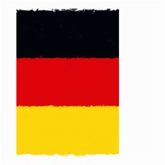 German flag, banner Deutschland, watercolor painting art Small Garden Flag (Two Sides)