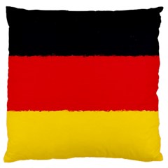 German flag, banner Deutschland, watercolor painting art Large Cushion Case (One Side)