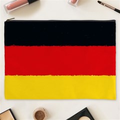 German Flag, Banner Deutschland, Watercolor Painting Art Cosmetic Bag (xxxl)  by picsaspassion