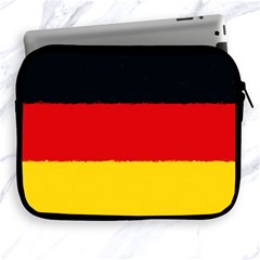 German Flag, Banner Deutschland, Watercolor Painting Art Apple Ipad 2/3/4 Zipper Cases by picsaspassion