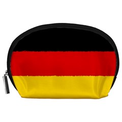 German flag, banner Deutschland, watercolor painting art Accessory Pouches (Large) 