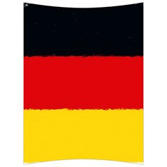 German flag, banner Deutschland, watercolor painting art Back Support Cushion