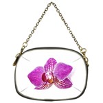 Lilac Phalaenopsis Aquarel  watercolor art painting Chain Purses (One Side)  Front