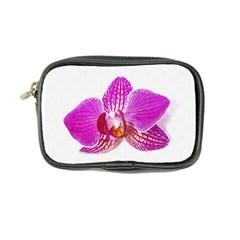 Lilac Phalaenopsis Flower, Floral Oil Painting Art Coin Purse by picsaspassion