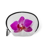 Lilac Phalaenopsis flower, Floral Oil painting art Accessory Pouches (Small)  Back