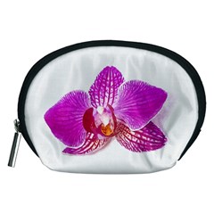 Lilac Phalaenopsis Flower, Floral Oil Painting Art Accessory Pouches (medium)  by picsaspassion