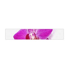 Lilac Phalaenopsis Flower, Floral Oil Painting Art Flano Scarf (mini) by picsaspassion