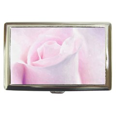 Rose Pink Flower, Floral Aquarel - Watercolor Painting Art Cigarette Money Cases by picsaspassion