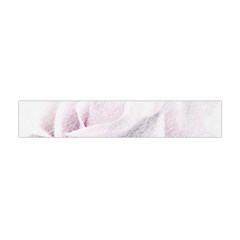 Rose Pink Flower  Floral Pencil Drawing Art Flano Scarf (mini) by picsaspassion