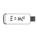 E=mc2 gravity formula physics Portable USB Flash (One Side) Front