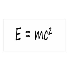 E=mc2 gravity formula physics Satin Shawl