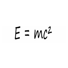 E=mc2 gravity formula physics Satin Scarf (Oblong)