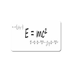 E=mc2 Formula Physics Relativity Magnet (name Card) by picsaspassion