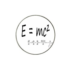 E=mc2 Formula Physics Relativity Hat Clip Ball Marker (10 Pack) by picsaspassion