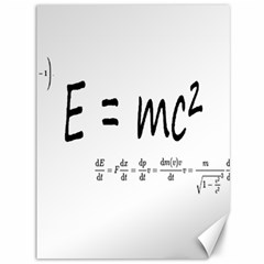 E=mc2 Formula Physics Relativity Canvas 36  X 48   by picsaspassion