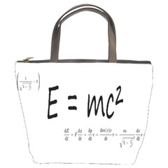 E=mc2 Formula Physics Relativity Bucket Bags by picsaspassion