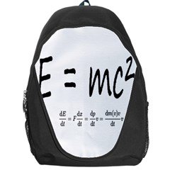 E=mc2 Formula Physics Relativity Backpack Bag by picsaspassion