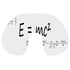 E=mc2 Formula Physics Relativity Travel Neck Pillows by picsaspassion