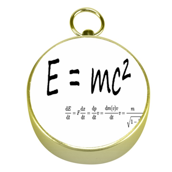 E=mc2 formula physics relativity Gold Compasses