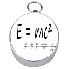 E=mc2 Formula Physics Relativity Silver Compasses by picsaspassion