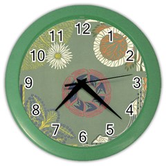 Artnouveau18 Color Wall Clocks by NouveauDesign