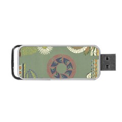 Artnouveau18 Portable Usb Flash (two Sides) by NouveauDesign