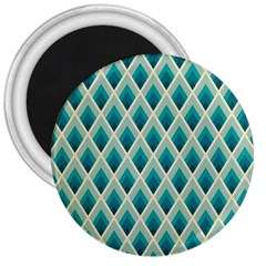 Artdecoteal 3  Magnets by NouveauDesign