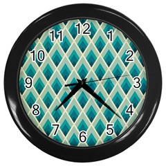 Artdecoteal Wall Clocks (black) by NouveauDesign