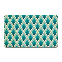 Artdecoteal Magnet (rectangular) by NouveauDesign