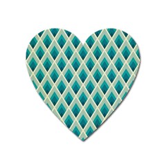 Artdecoteal Heart Magnet by NouveauDesign