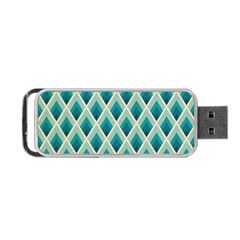 Artdecoteal Portable Usb Flash (one Side) by NouveauDesign