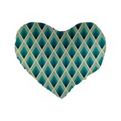 Artdecoteal Standard 16  Premium Heart Shape Cushions by NouveauDesign