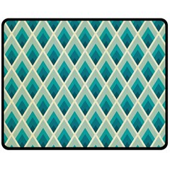 Artdecoteal Double Sided Fleece Blanket (medium)  by NouveauDesign