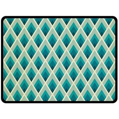 Artdecoteal Double Sided Fleece Blanket (large)  by NouveauDesign