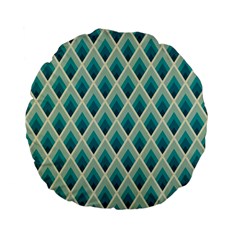 Artdecoteal Standard 15  Premium Flano Round Cushions by NouveauDesign