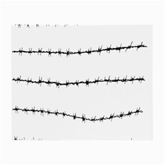 Barbed Wire Black Small Glasses Cloth (2-side)