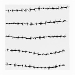 Barbed Wire Black Medium Glasses Cloth