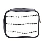 Barbed Wire Black Mini Toiletries Bag 2-Side Back