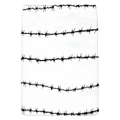 Barbed Wire Black Flap Covers (s) 