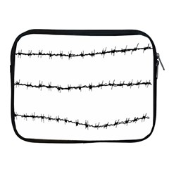 Barbed Wire Black Apple Ipad 2/3/4 Zipper Cases