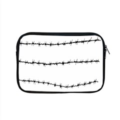 Barbed Wire Black Apple Macbook Pro 15  Zipper Case by Mariart