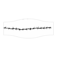 Barbed Wire Black Stretchable Headband by Mariart