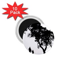 Black Father Daughter Natural Hill 1 75  Magnets (10 Pack)  by Mariart