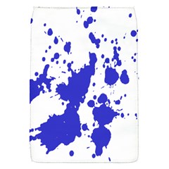 Blue Plaint Splatter Flap Covers (s)  by Mariart